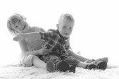 Geschwister-Fotoshooting